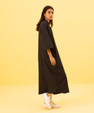 Kimono Seersucker Dress