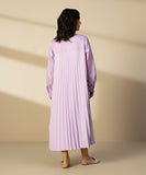 Pleated Shirt Dress