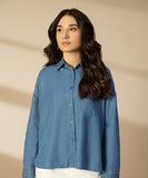 Denim Button Through Shirt
