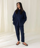 Oversized Linen Shirt with Pockets