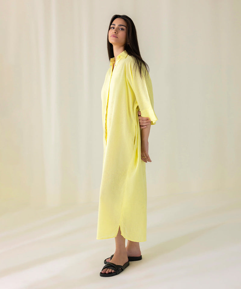 Linen Loose-Fit Dress