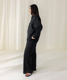 Oversized Linen Shirt with Pockets